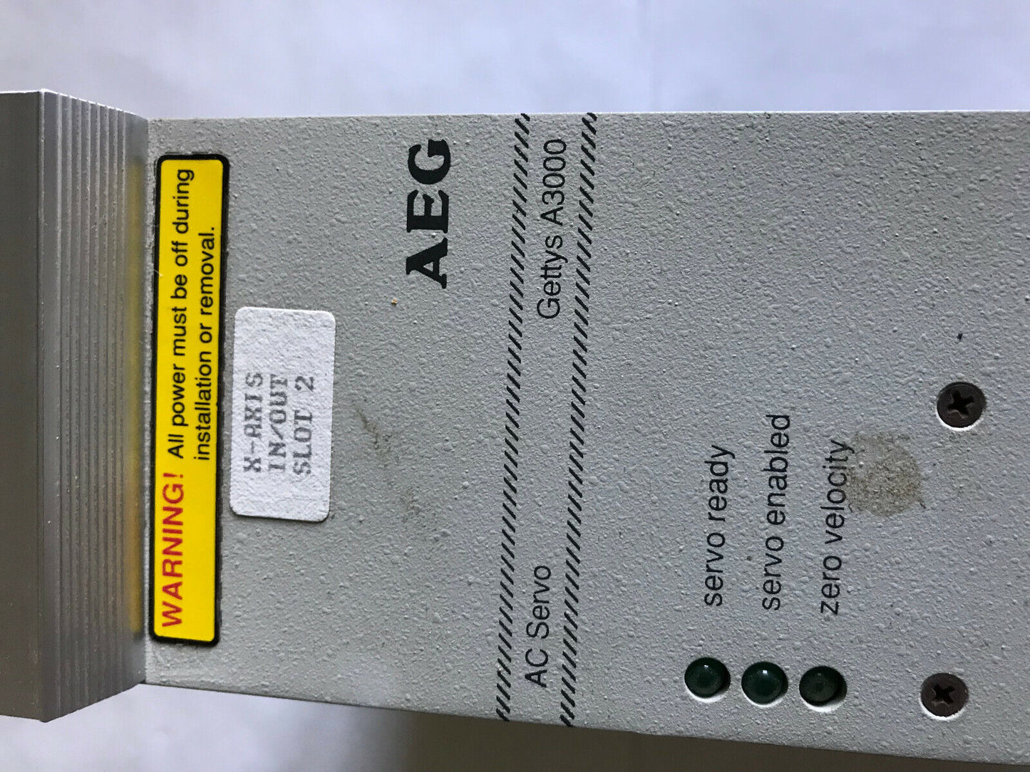 Aeg A3005-A01,Gettys A3000 Plc Controller,44-0087-102,11-0191-05,Th