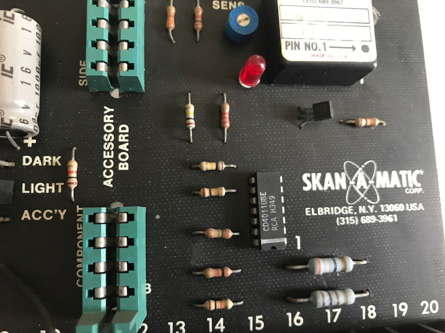 Skan-A-Matic R48361,B48361,R48361 115Vac 0185F09 Circuit Board,Su