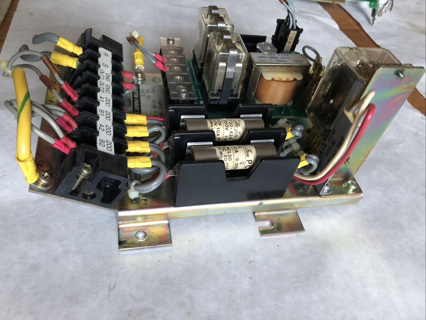 Fanuc A14b-0061-B103, A20b-0007-0340 / 04A Pu84468 Cnc Input Unit,Bb,Dc