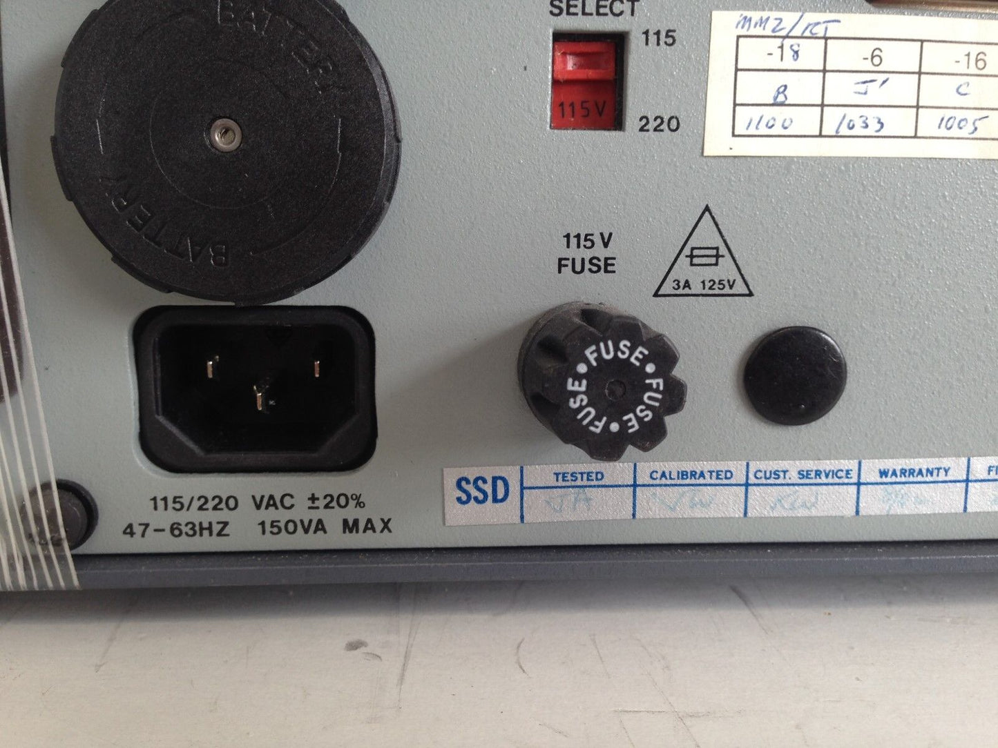 Lecroy 9112 Arbitrary Function Generator, 115 Vac/220V,Ey