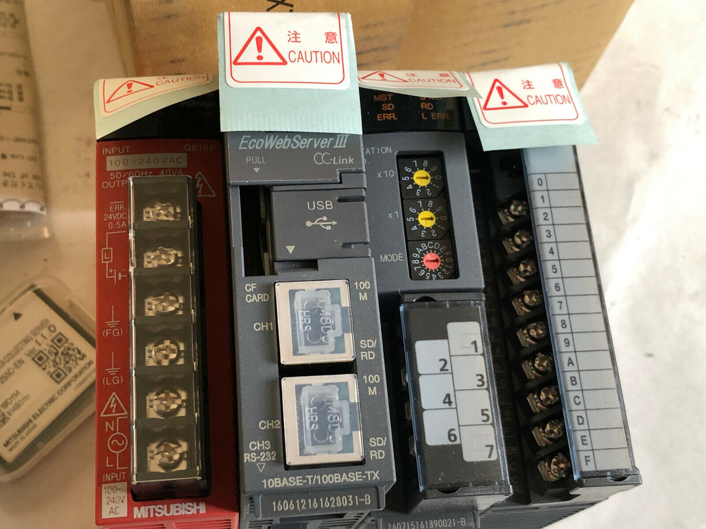 New Mitsubishi Mes3-255C-En,Q61sp Energy Saving Data Collecting Server,Tn