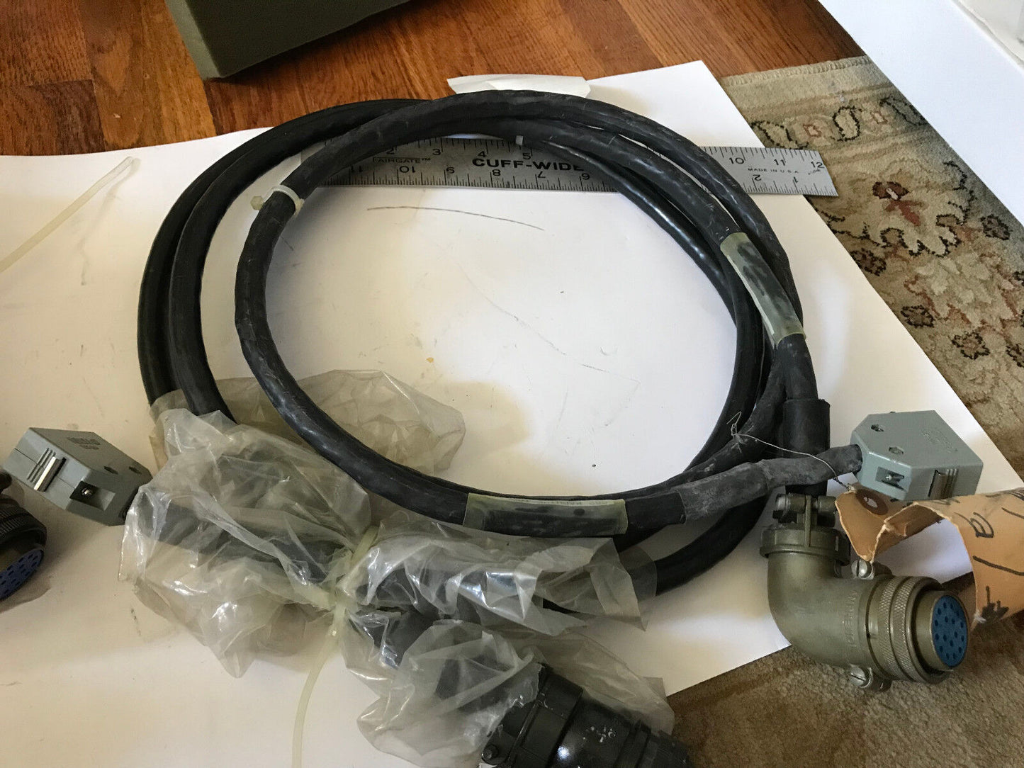 Lot 2 Sgs Zz00444 Encoder Cable Tru Flute Assy Size-20, Mr-20L,5Ft 5Inch