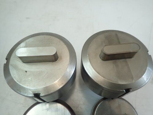 Lot 2 Mate Oblong Turret Punches,.500 X 1.750,.437 X 1.750, +.012, +.016 Die,Bd