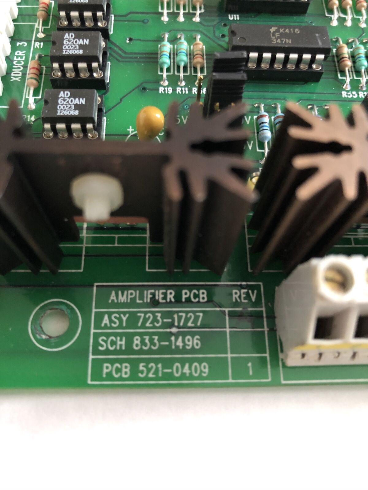Amplfier 723-1727,Sch 833-1496, Pcb 521-0409 Pcb Board,Fj
