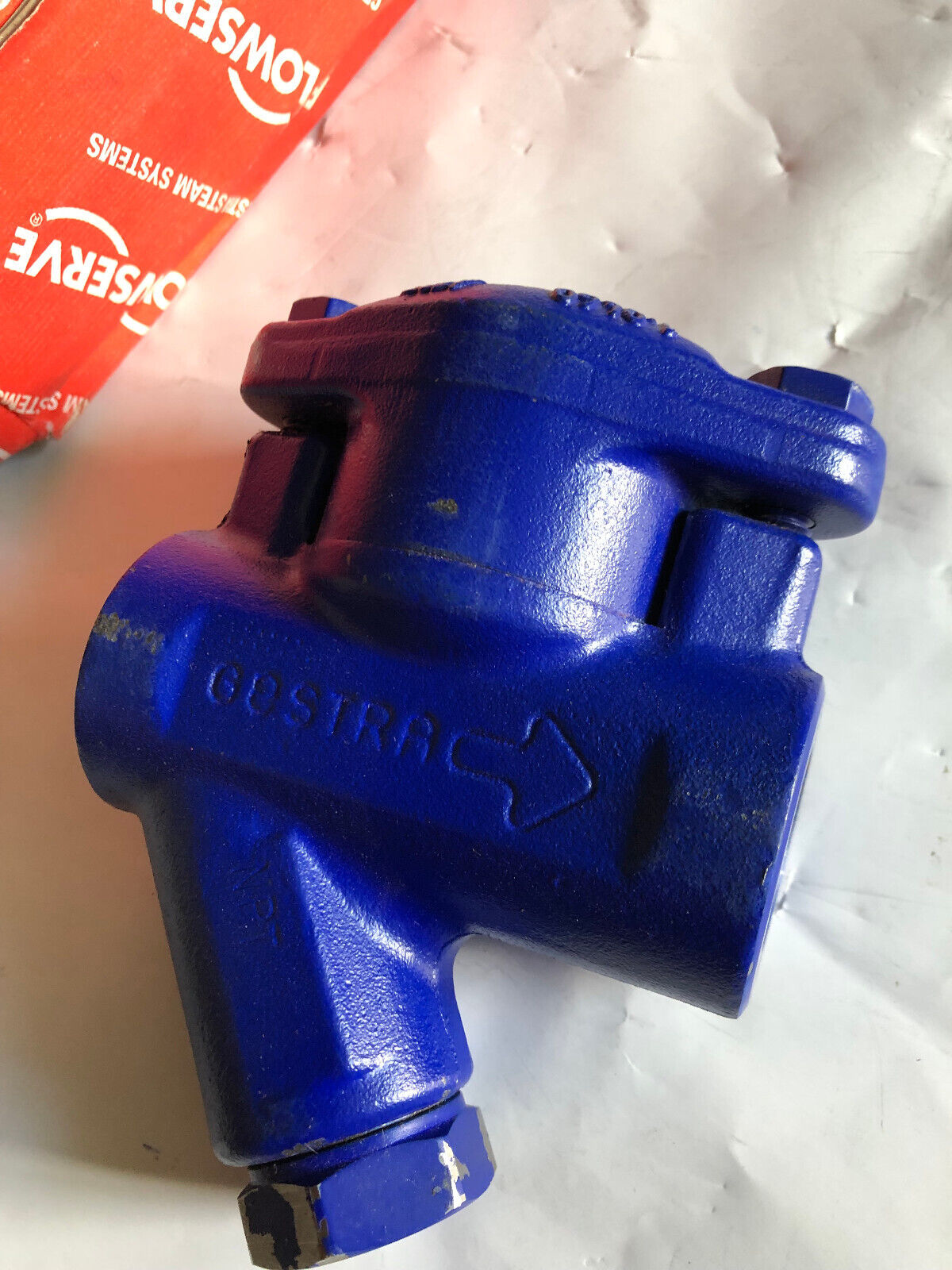 3/4" Flowserve Mk 45-2 Dn 20 3/4" Cl 300 Thermostatic Steam Trap,Gestra A105,Am