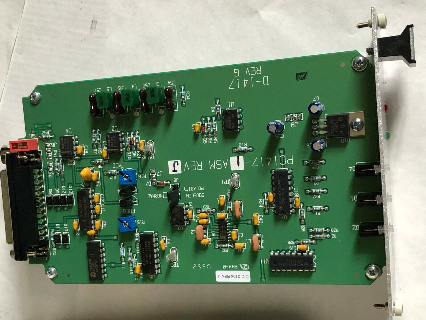 New Ifs Vr9930-Wdm,D-1417,Ge Security Fm Video Transmitter Pc1417-1Asm,Fc