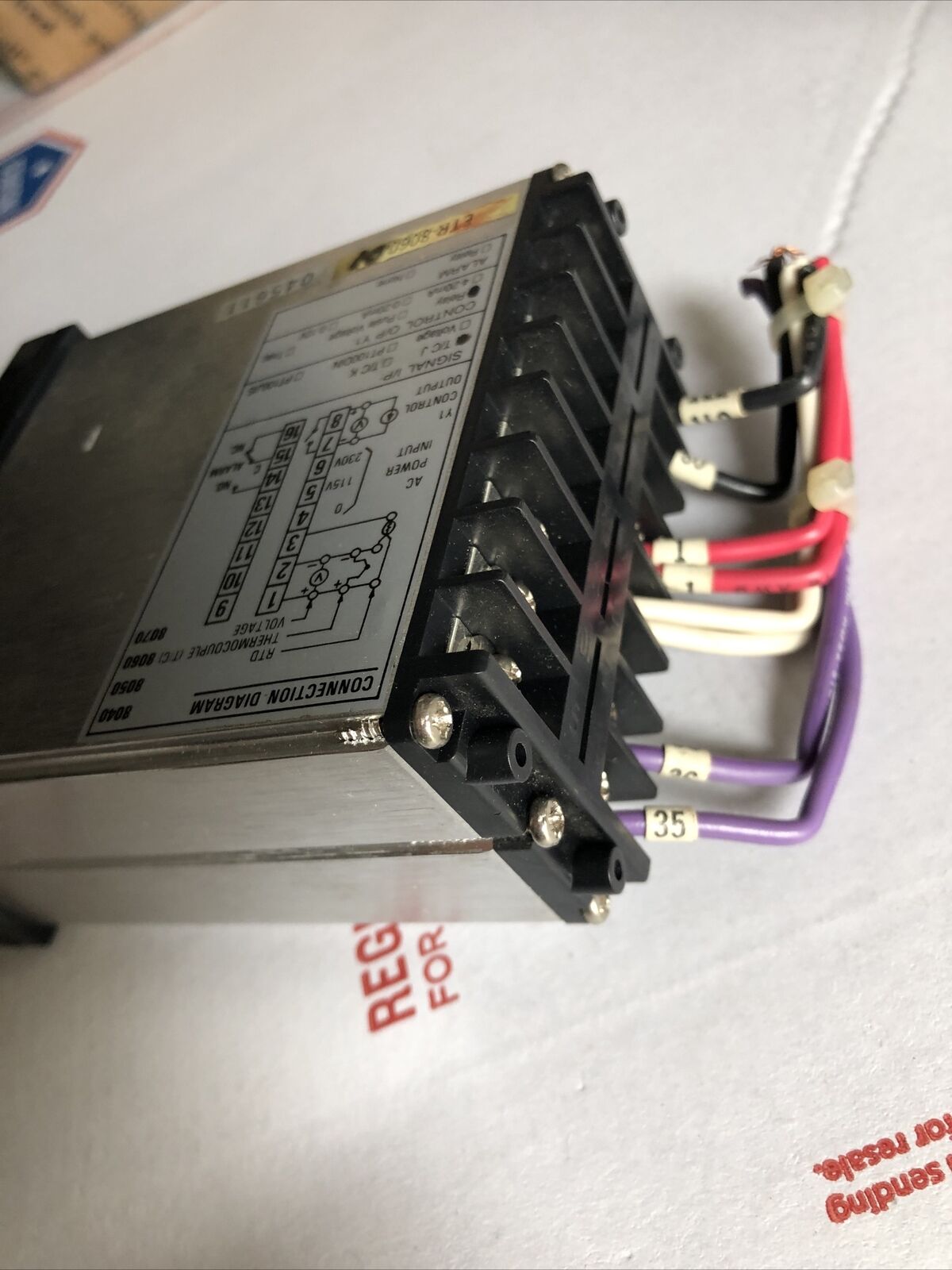 Odgen Etr-8060-1,Odgen Etr-8060 Temperature Controller,Ff