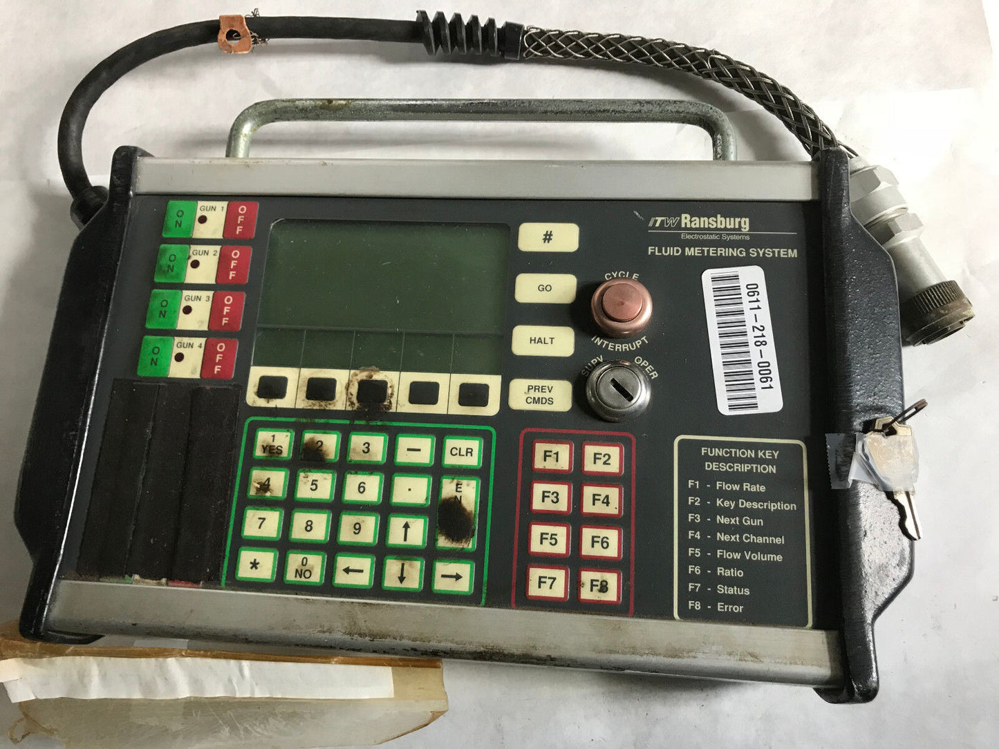 Itw Rcp/2N,Itw-Ransburg Rcp/2K Fluid Metering System Controller,Eq