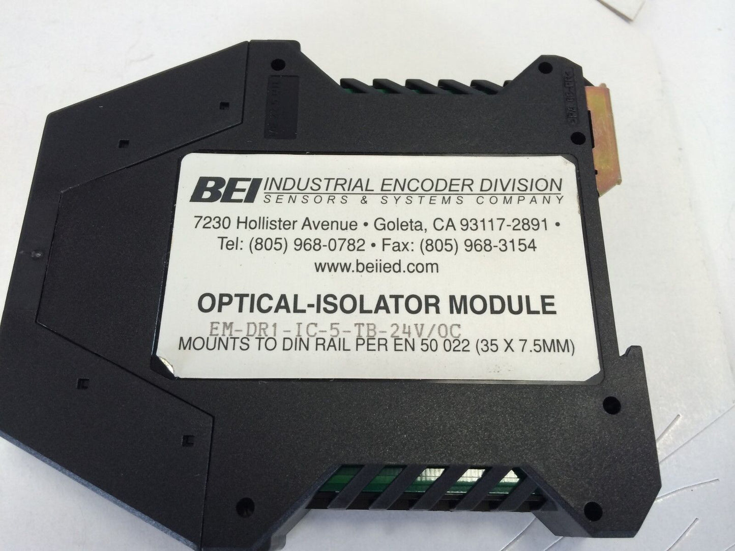New Bei Em-Dr1-Ic-5-Tb-24V/0C,924-60001-004 Optical Isolator Module,Em-Dr1,Fc