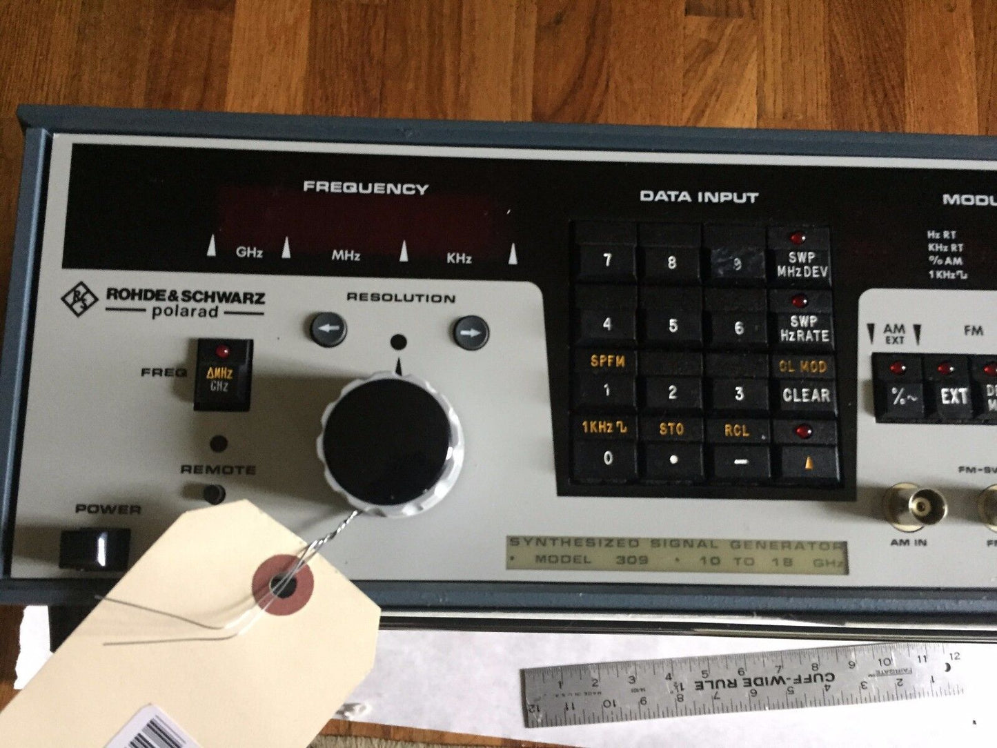 Rhode & Schwarz 309,Synthersized Signal Generator 309,Polarad,Bg