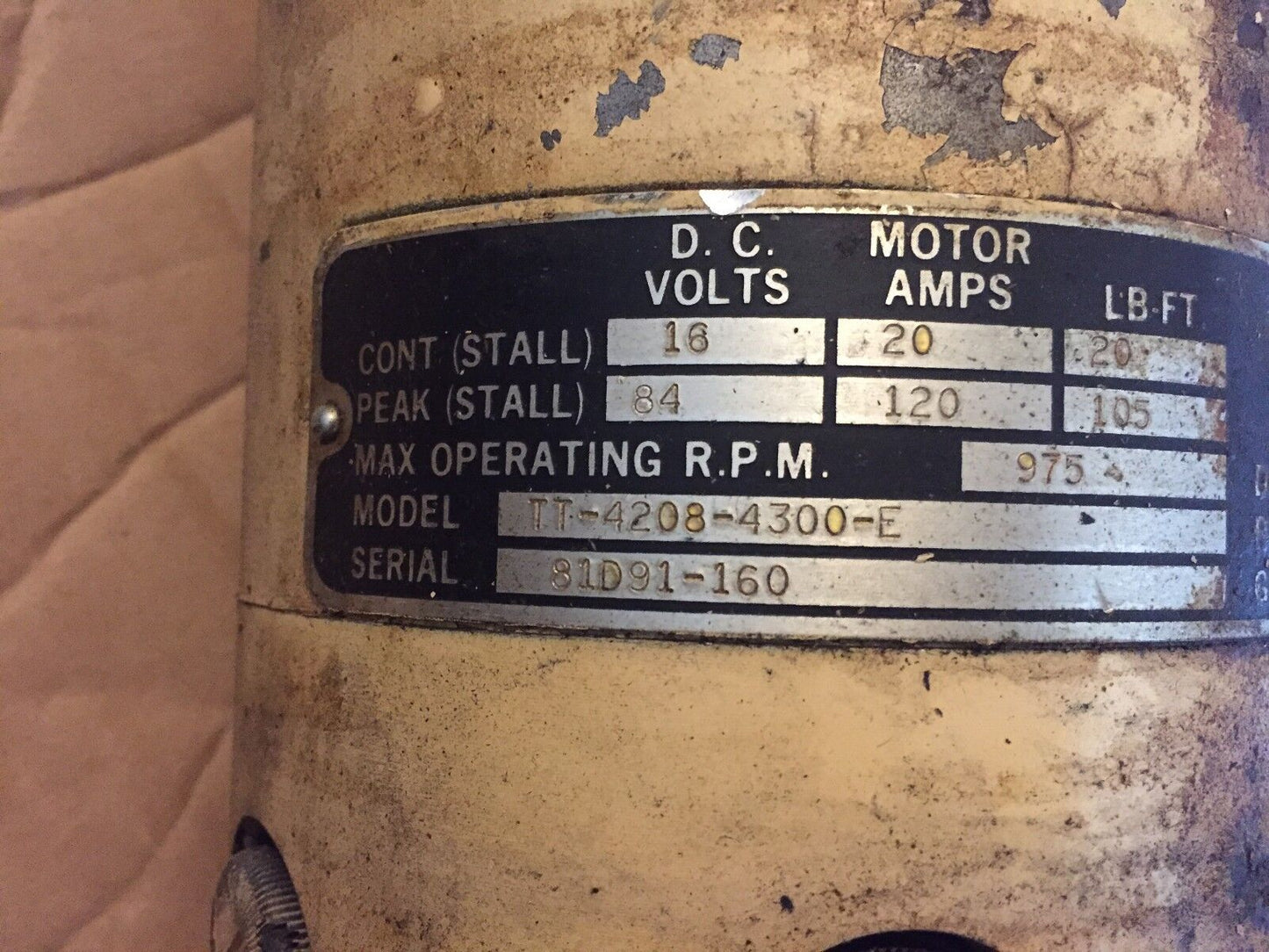 Inland Tt-4208-4300-E Motion Servo Motor Inland Dc Tt42084300e ,Aq