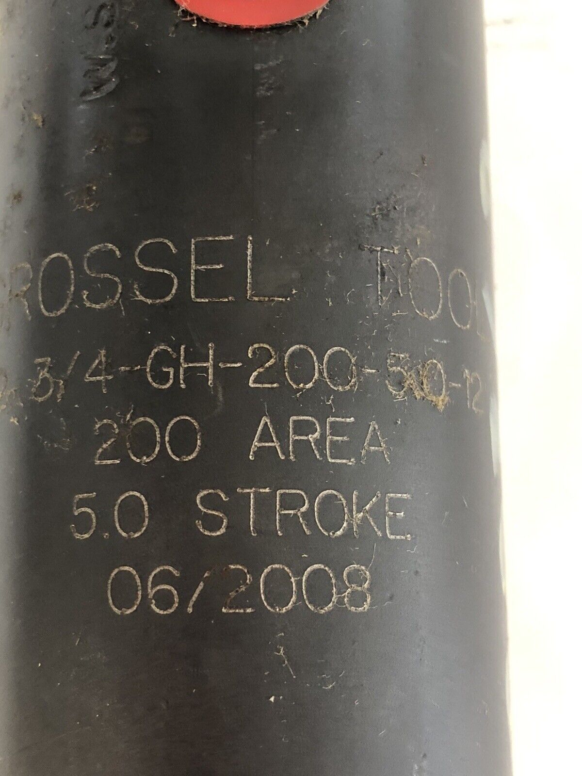 Grossel Tool 2 3/4-Gh-200-5.0-12,3927-10 Welding Resistance Cylinder 200 Area,Dd