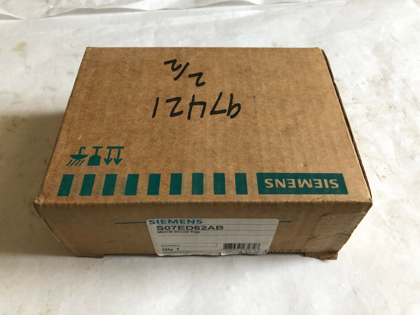 New Siemens S07ed62ab,Ite 14-22 Awg Circuit Breaker,Db