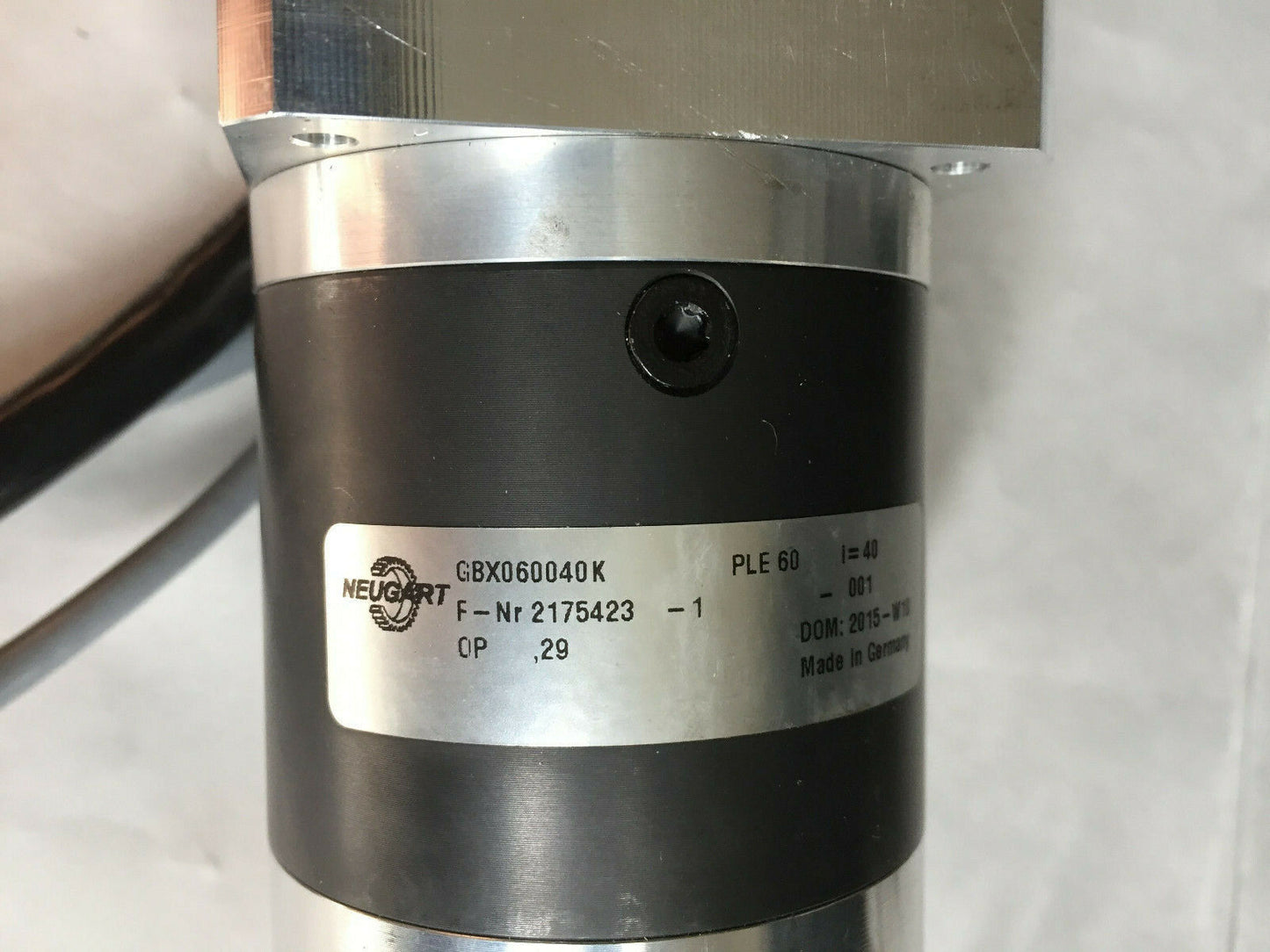 Schneider Electric Ila2e572tc1a0,2175423-1 Ila Servo Motor Gbx060040k,Sl