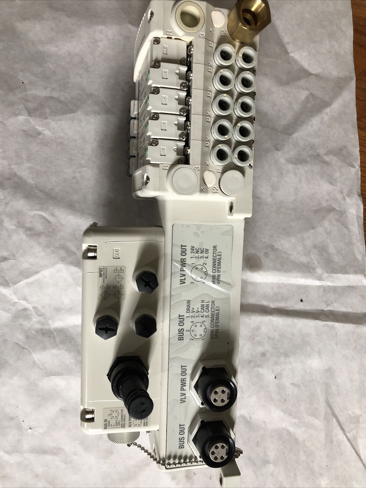 Smc Us2984-40,Ex230-Sdn1,Ex230-Cb2,Vqc2201n-5 Pneumatic Manifold Valve,Bc