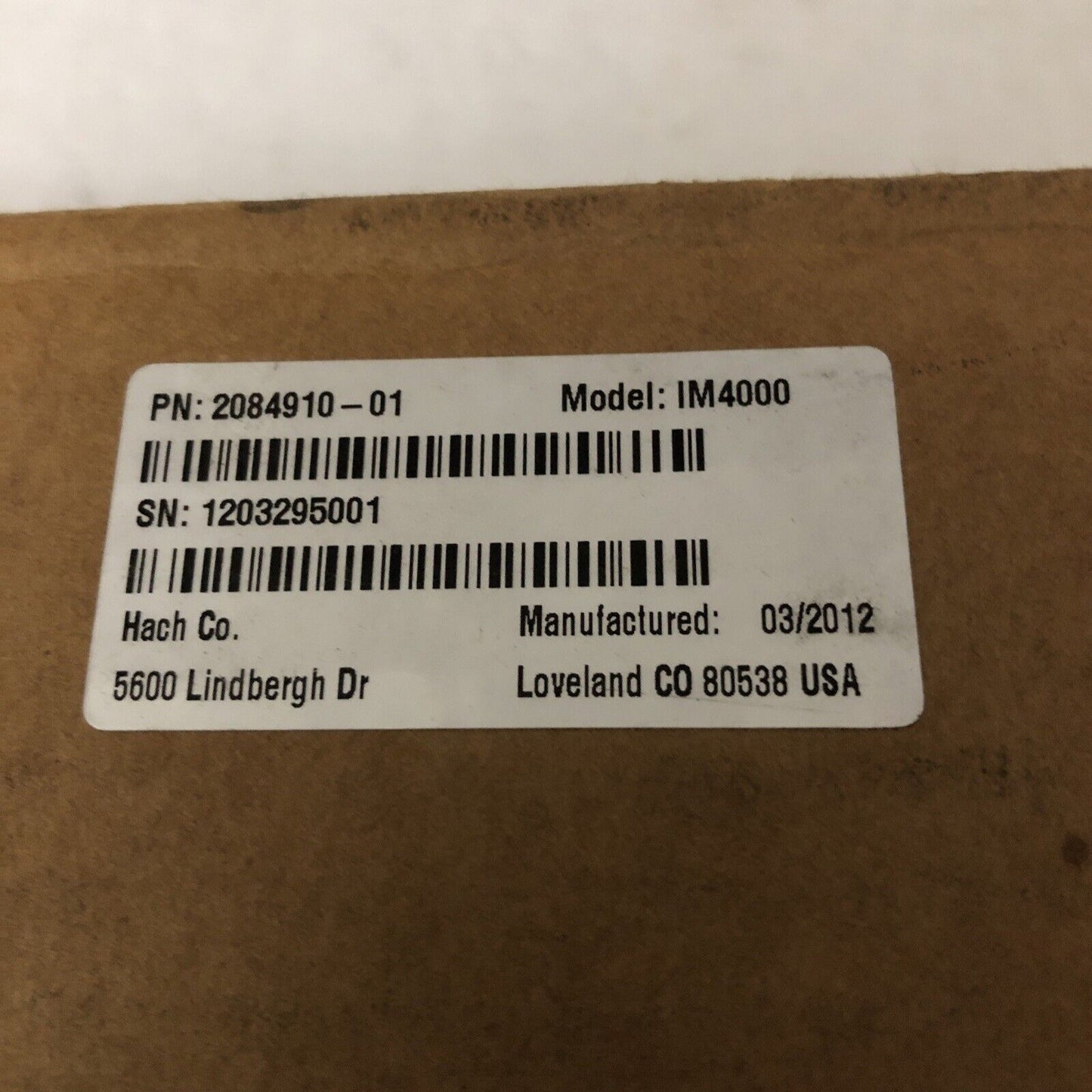 New Hiac Im4000,2084910-01 Contamination Condition Monitor 6-33Vdc,Cx