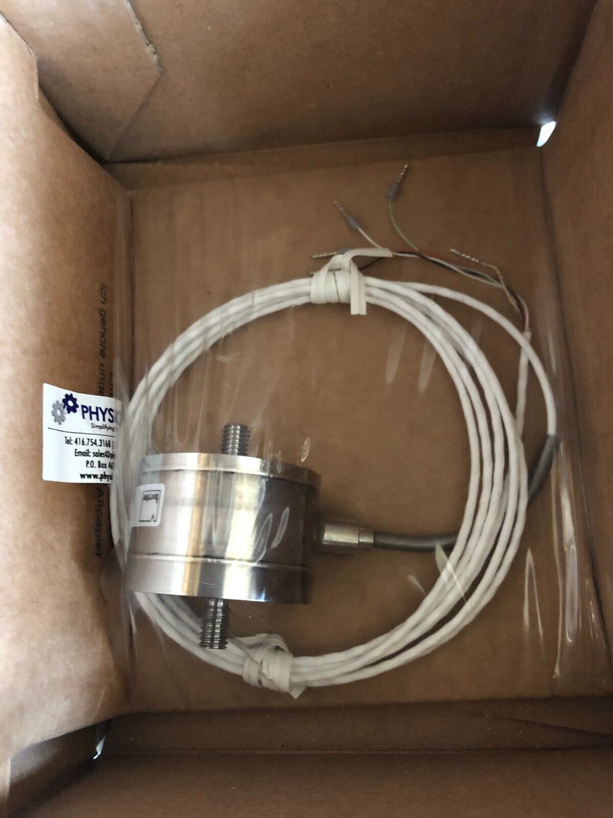 New Burster 8432-6002-N000s000,10943363 Force Sensor. 8432-6002,Ev