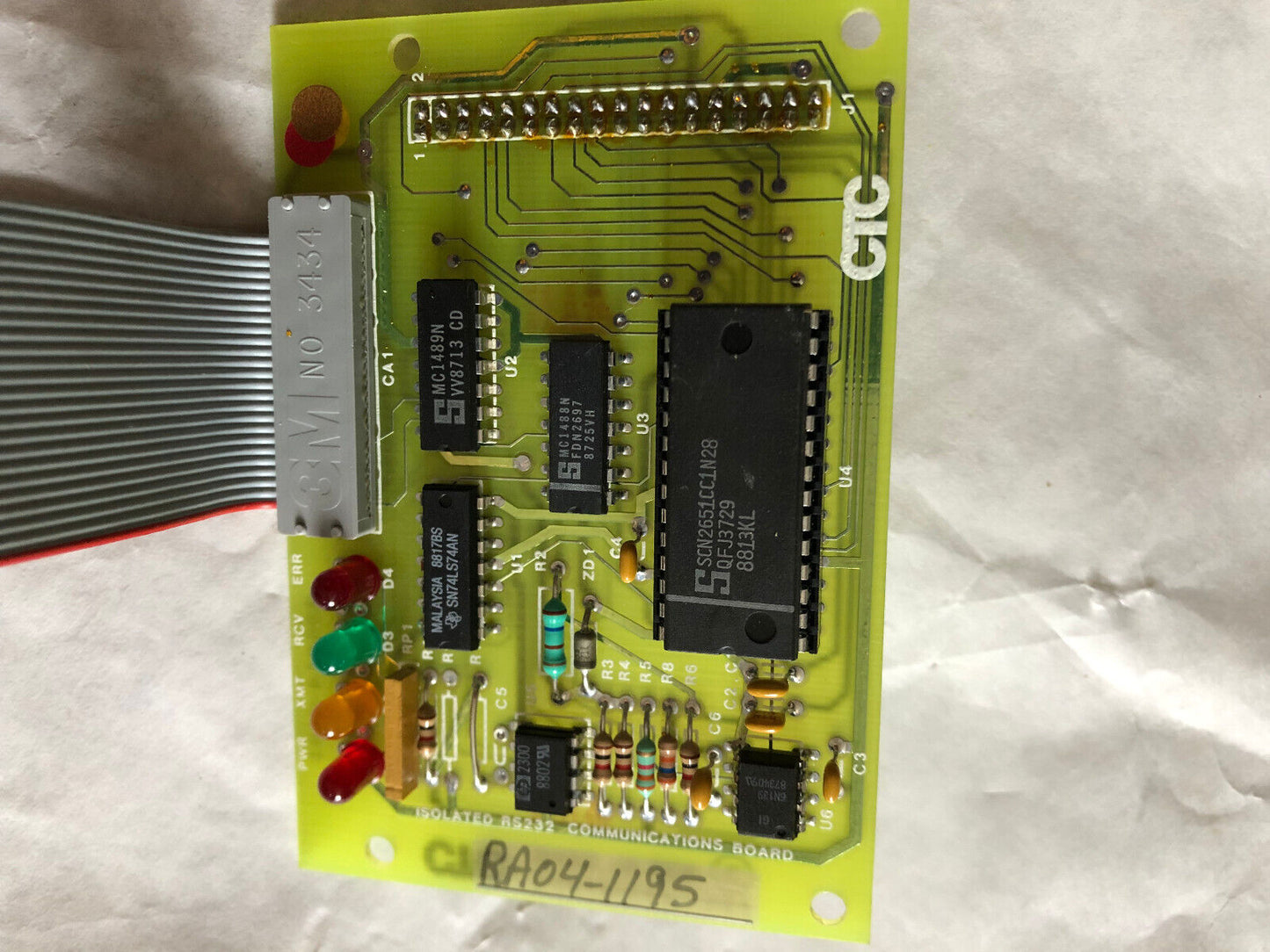 New Ctc Bd0074-0103,Ra04-1195,Rs232 Isolated Communications Board,1214877,En