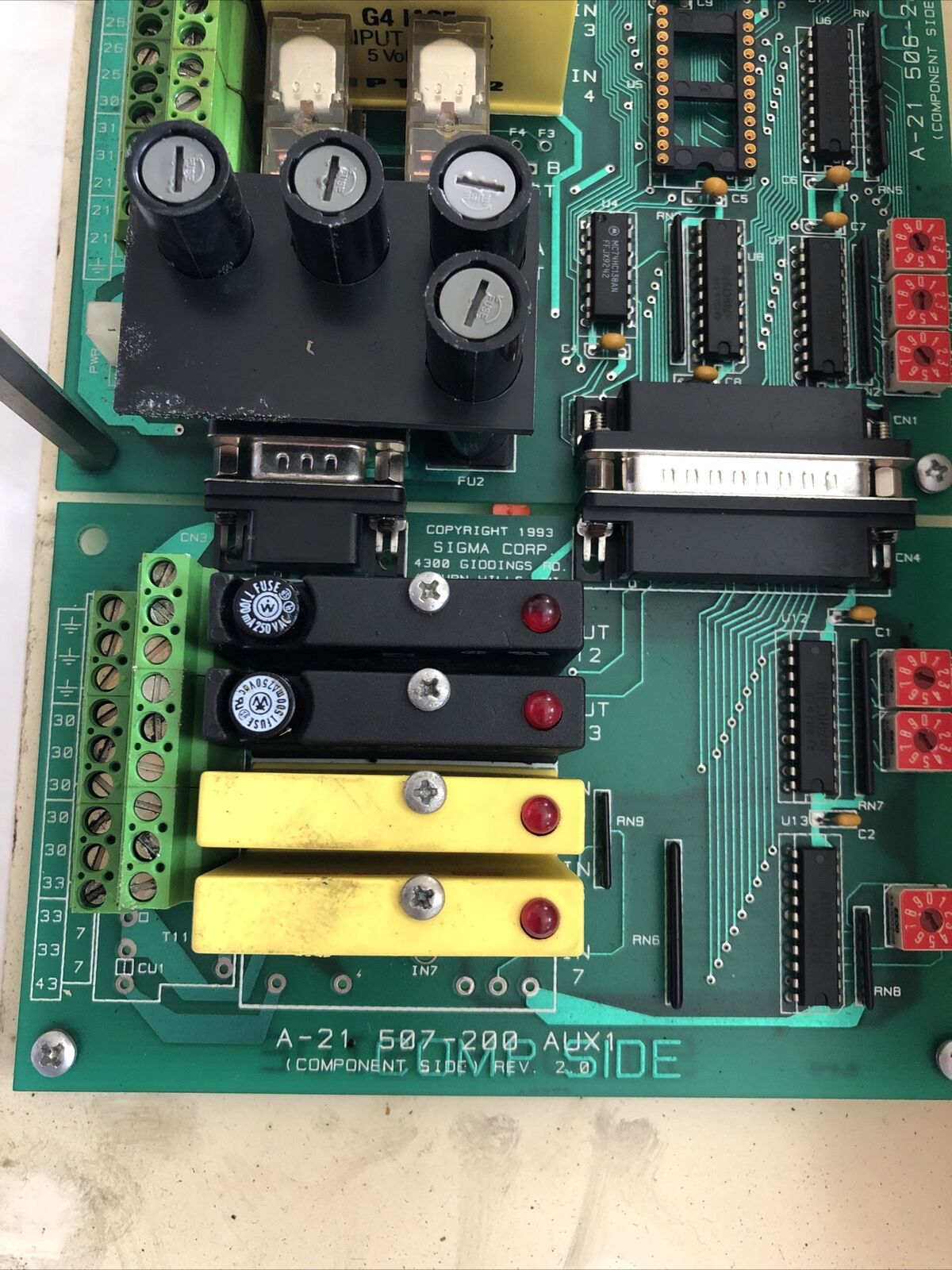 Sigma 65.0 Elevator Meter,110Vac,60Hz,1-Phase A-21 506-200,507-200 Main,Dg