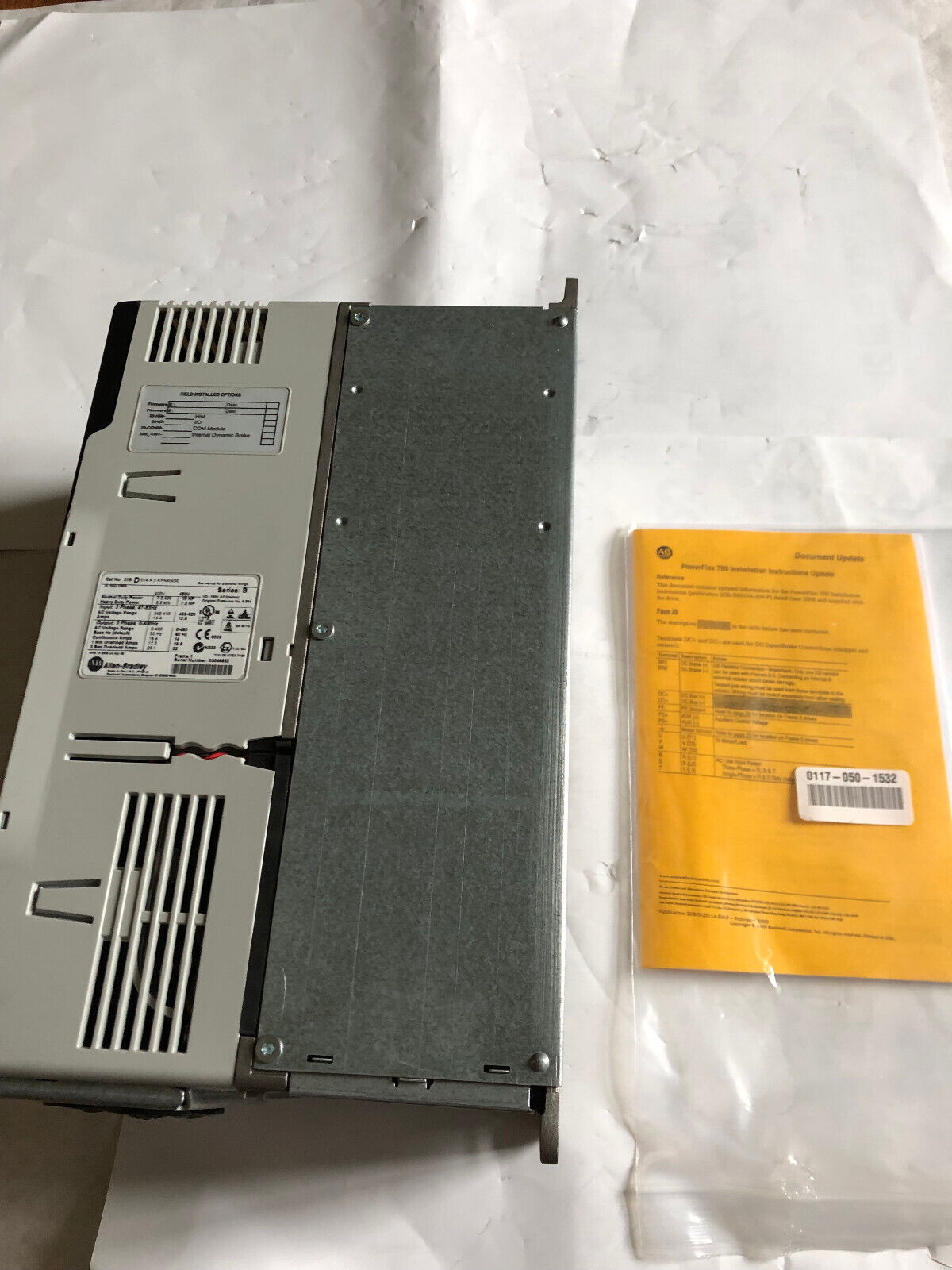 Allen Bradley 20B D014a3atnand0 Powerflex 700 Ac Drive Unit,20Bd014a3atnand0,An