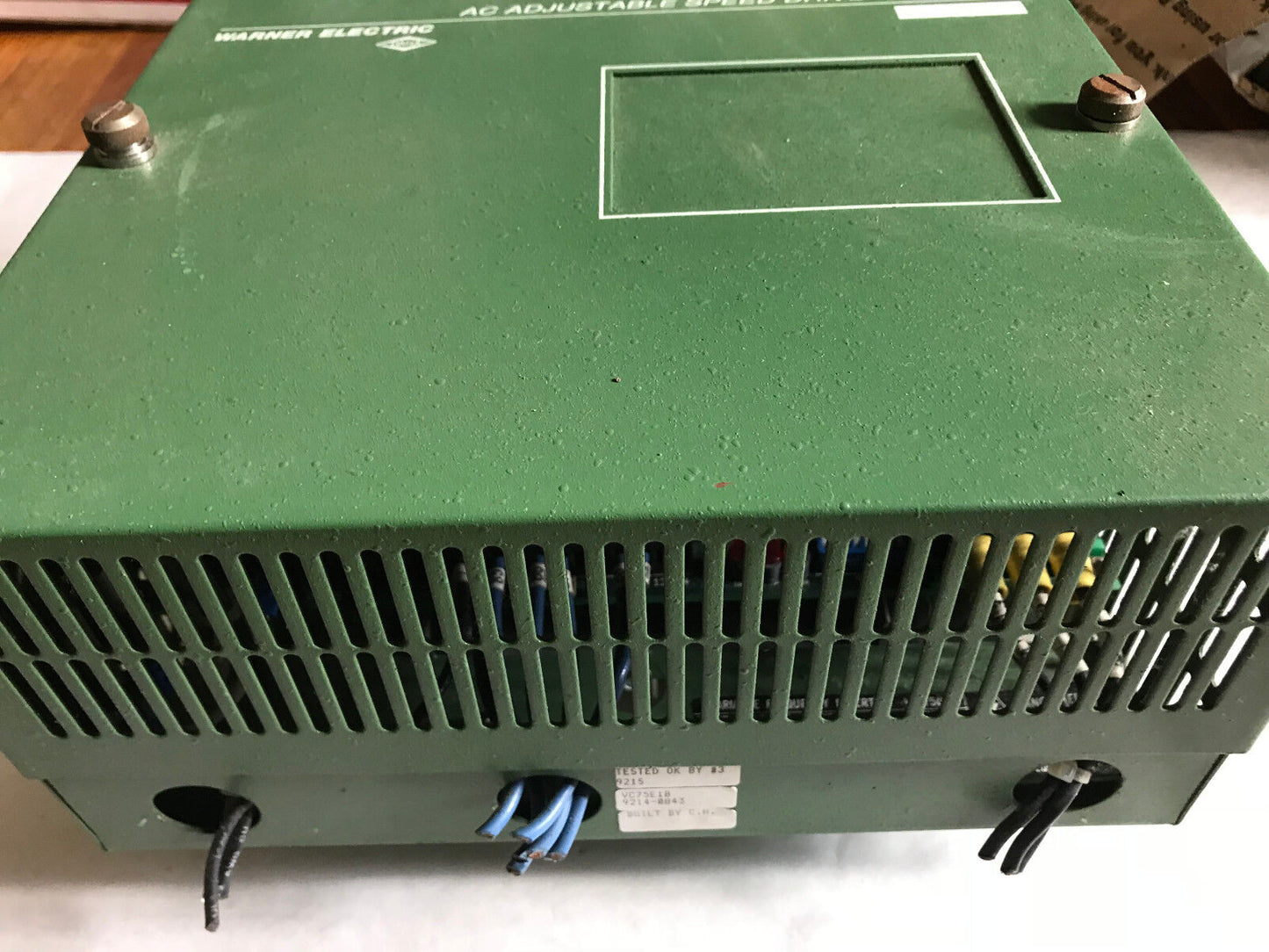 Seco Vc75e1b Ac Adjustable Speed Drive Vc Dana Warner 9214-0843,Seco Vc,Ep