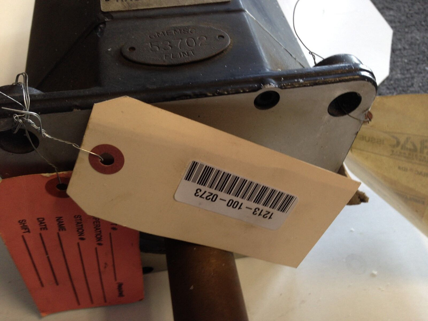 Ge Fanuc A06b-0502-B081/7075-R Ac Servo Motor, 20A, 146Vac, 2000-Rpm,Te