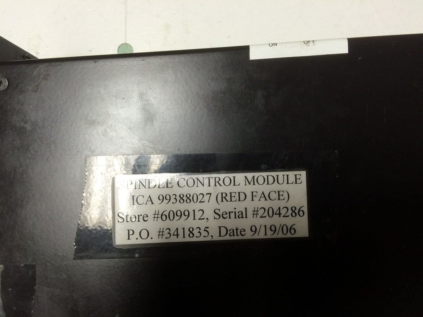 Ingersoll-Rand 99388027 R07 99387847R5 Spindle Control,Bu