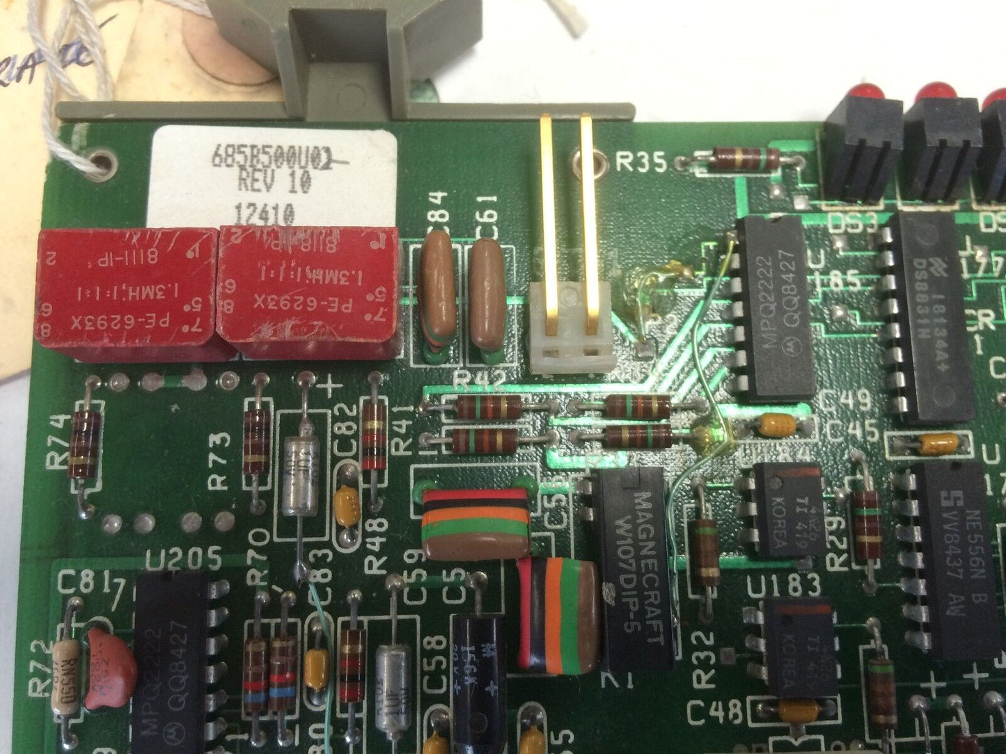 Refurbished Fischer & Porter 685B500u01,685B500u02 Rev 10,358G081 Board,Bv
