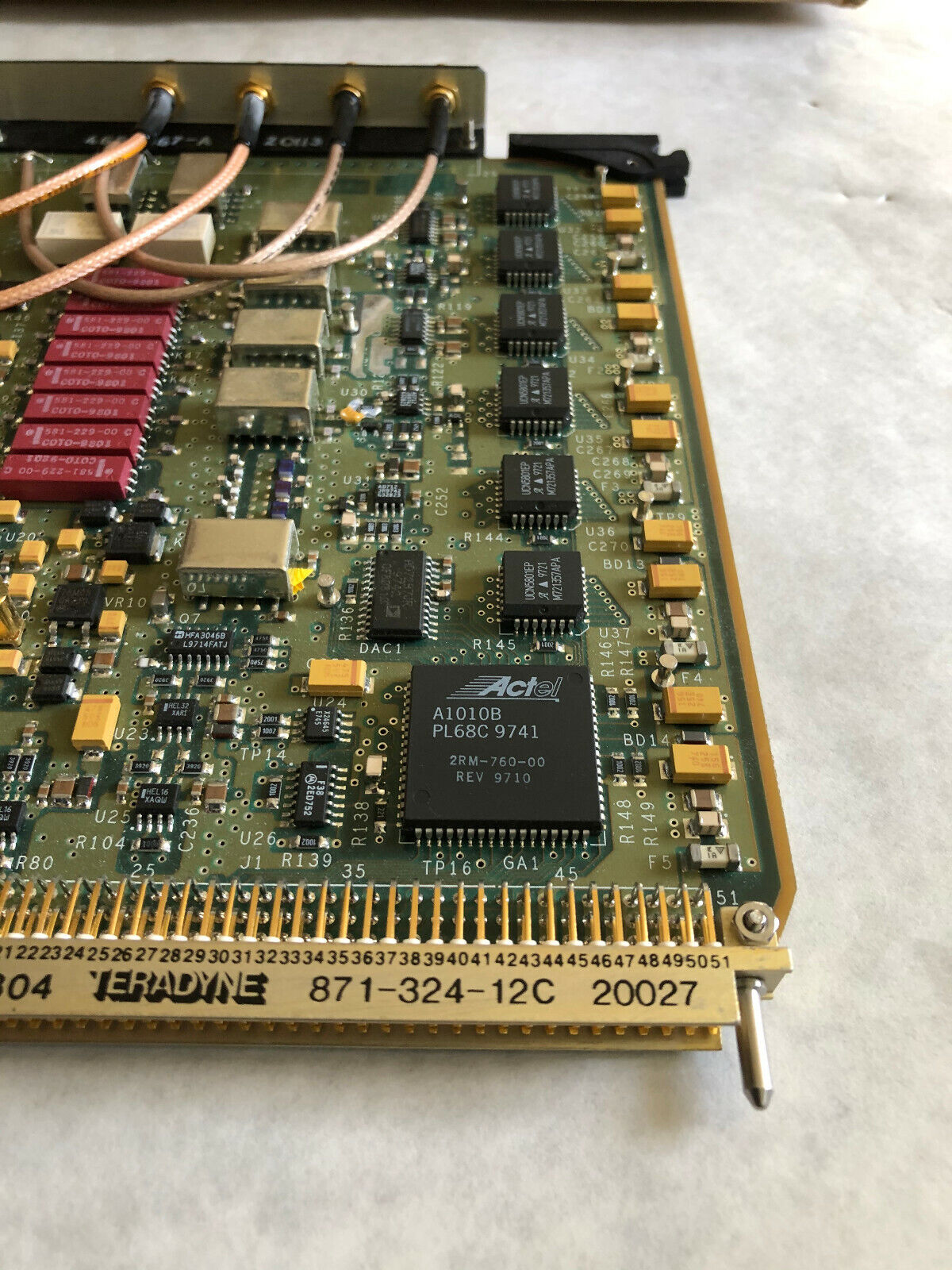 New Teradyne 871-324-12C,9813A,949-672-50/B,J7/J6 Bracket Computer Board,Eb