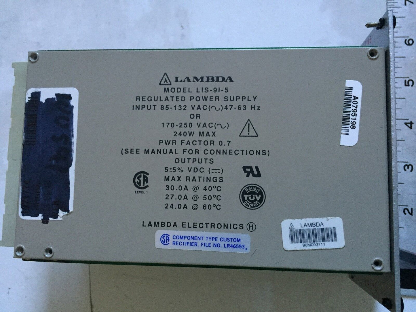 Lambda Lis-9I-5,Lambda Lis-91-5 Power Supply,L1s-91-5,Lis-91-5,Ee