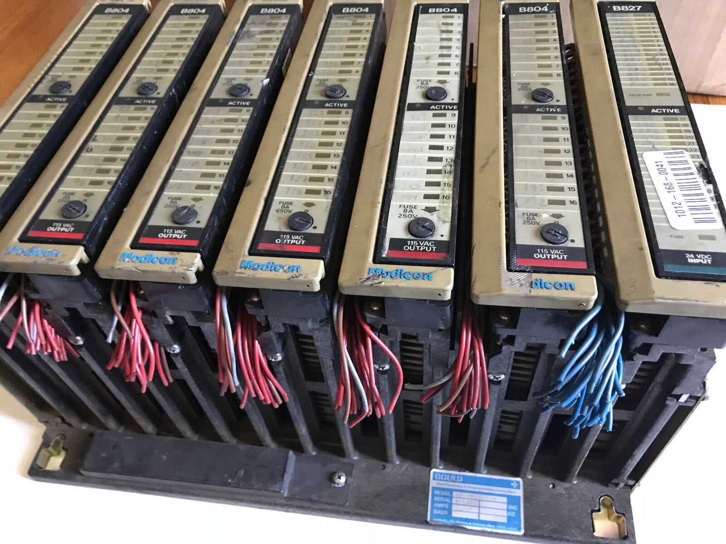 Gould As-H819-100 Modicon Plc Expansion Chassis Module B804 B827,Ae
