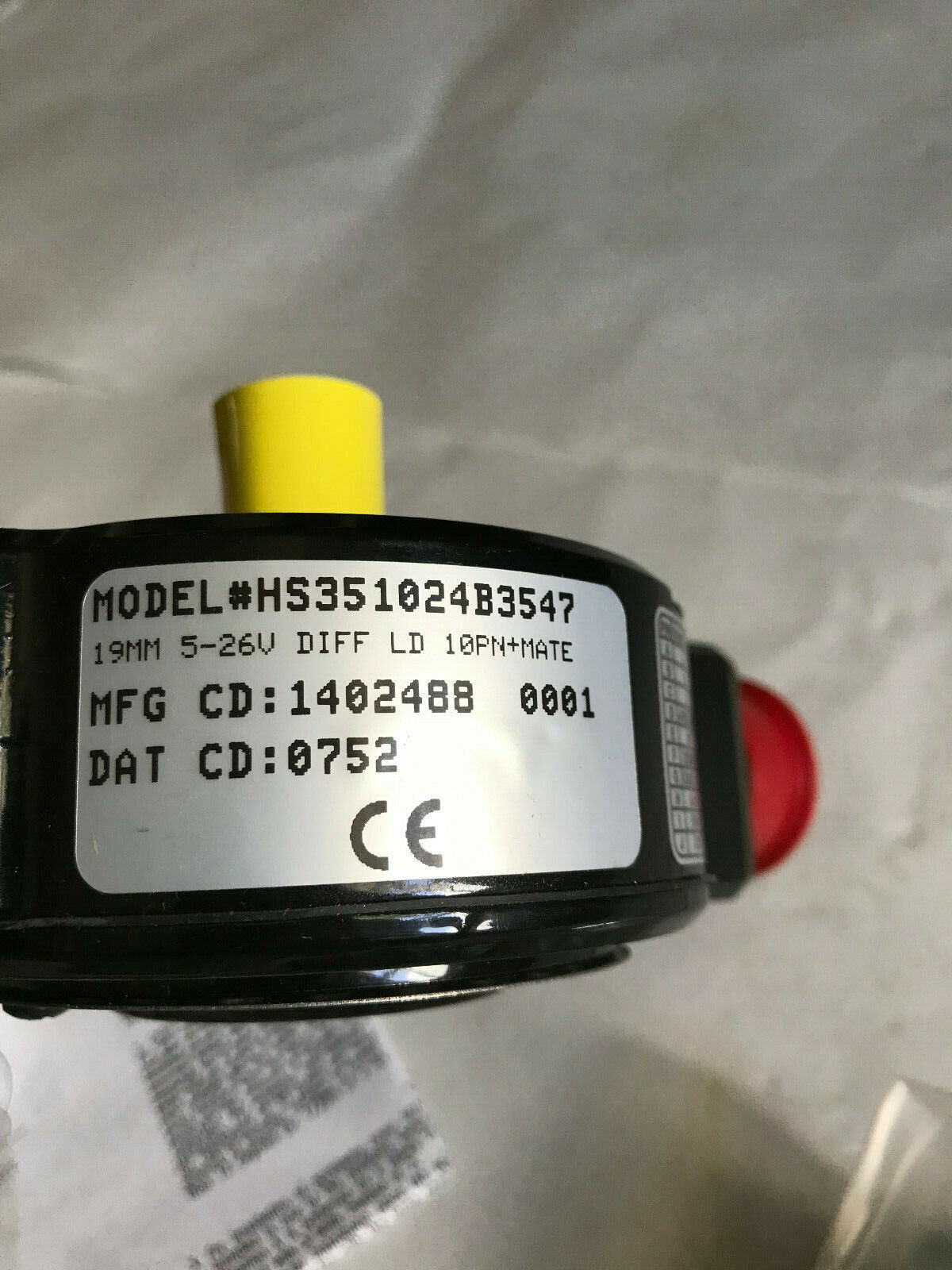 New Dynapar Hs351024b3547 Encoder. 19Mm, 5-26V Diff Ld 10Pn+Mate,1402488 0001,Ah