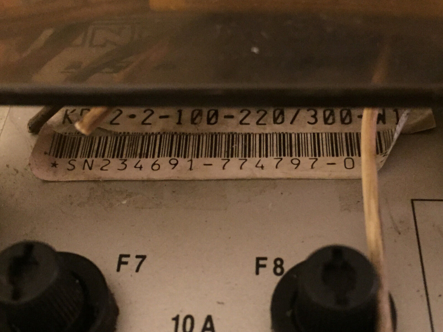 Indramat Kdv2-2-100-220/300,Kdv2-2-100-220/300-W1 Power Supply,Bm