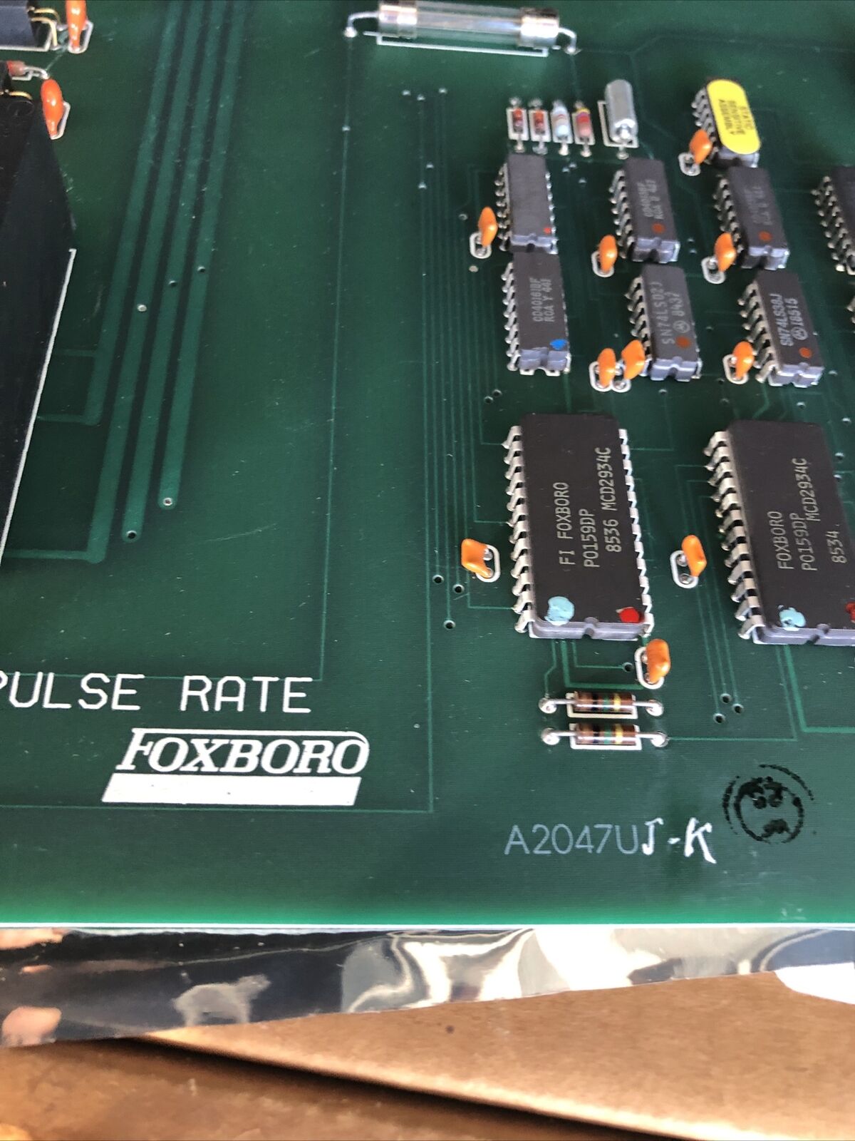 Foxboro A2047uj-K Pc Board Pulse Rate,A2047u,A247uj,Df