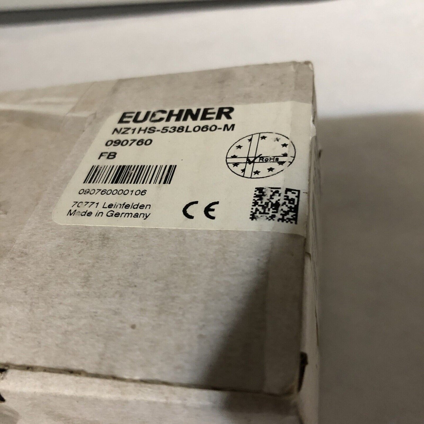 New Euchner Switch Nz1hs-538L060-M,090760 En 60947-5-1 Ip67,Dc