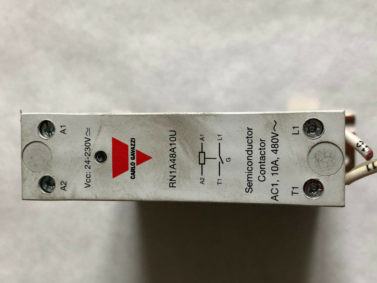 Carlo Gavazzi Rn1a48a10u Semiconductor Contactor,Sv