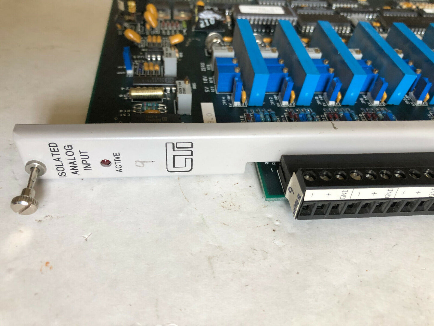 Cti 2550,Control Technology Inc. 901B 2550 Board,Isolated Analog Input 2550,Ch