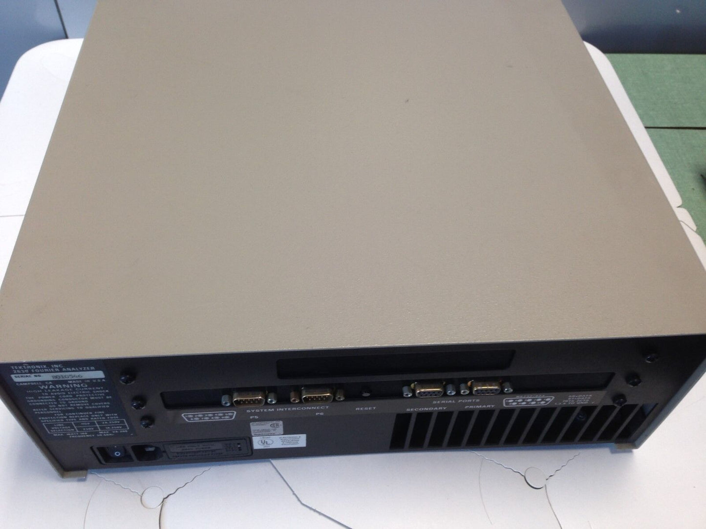 Tektronix 2630 Fourier Analizer Controller 2 Channels,Er