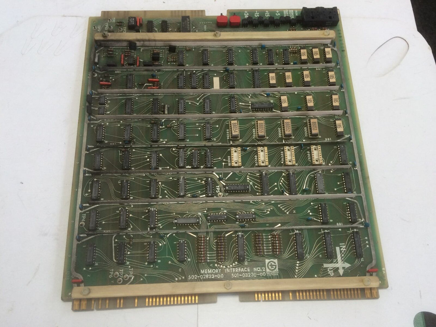 Giddings & Lewis 502-02823-00,501-03230-00,Memory Interface 2 Plc Board,Dj