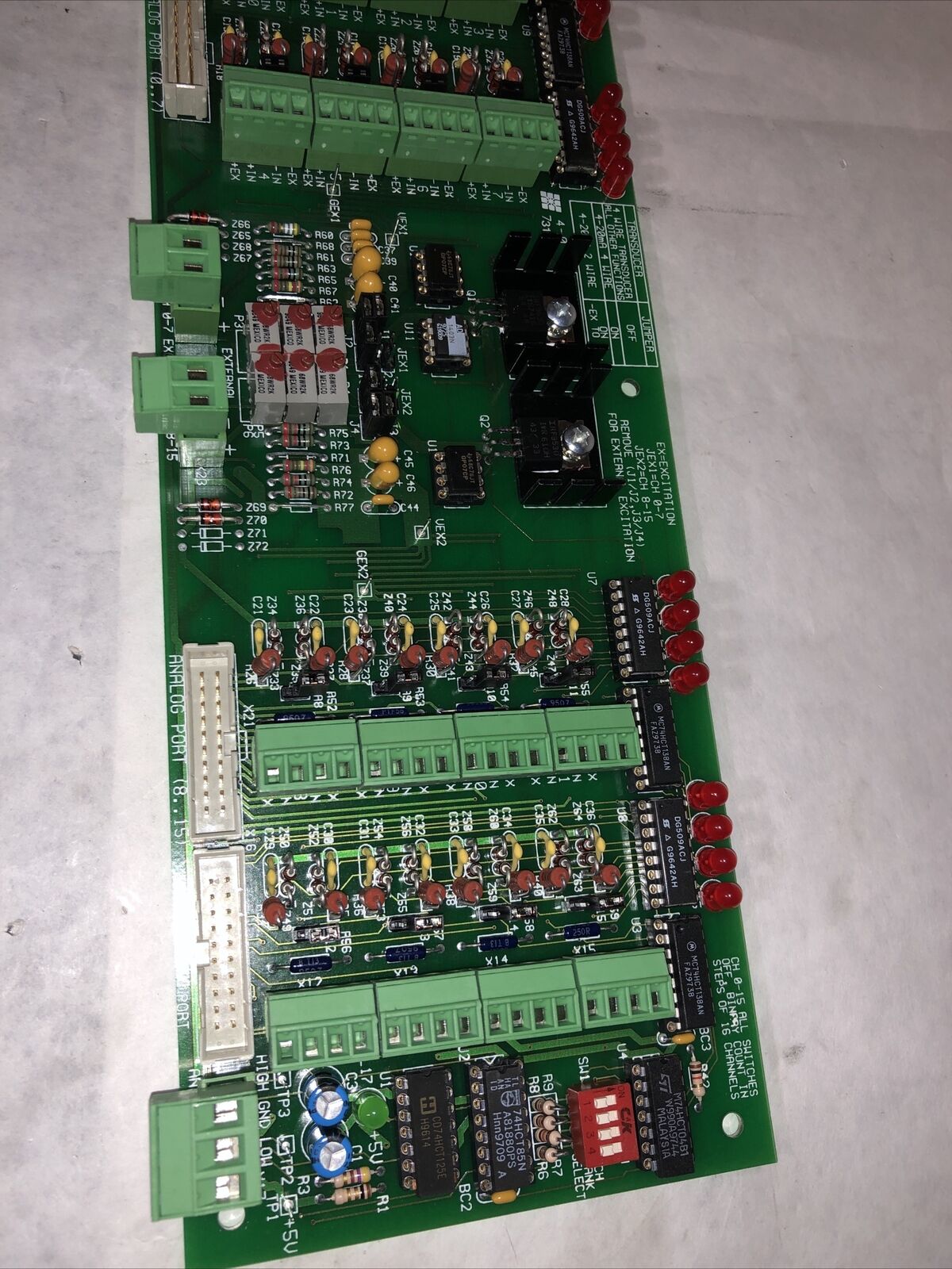 Sciemetric 251B Rev 1 Multiplexer Analog Interface,16 Channel Transducer,Cx,Fg