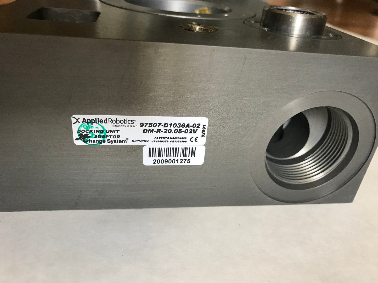 Applied Robotics 97507-D1036a-02 Robot Coupling Dm-R20-05-02V Dm-S-20.05-02V,Sa