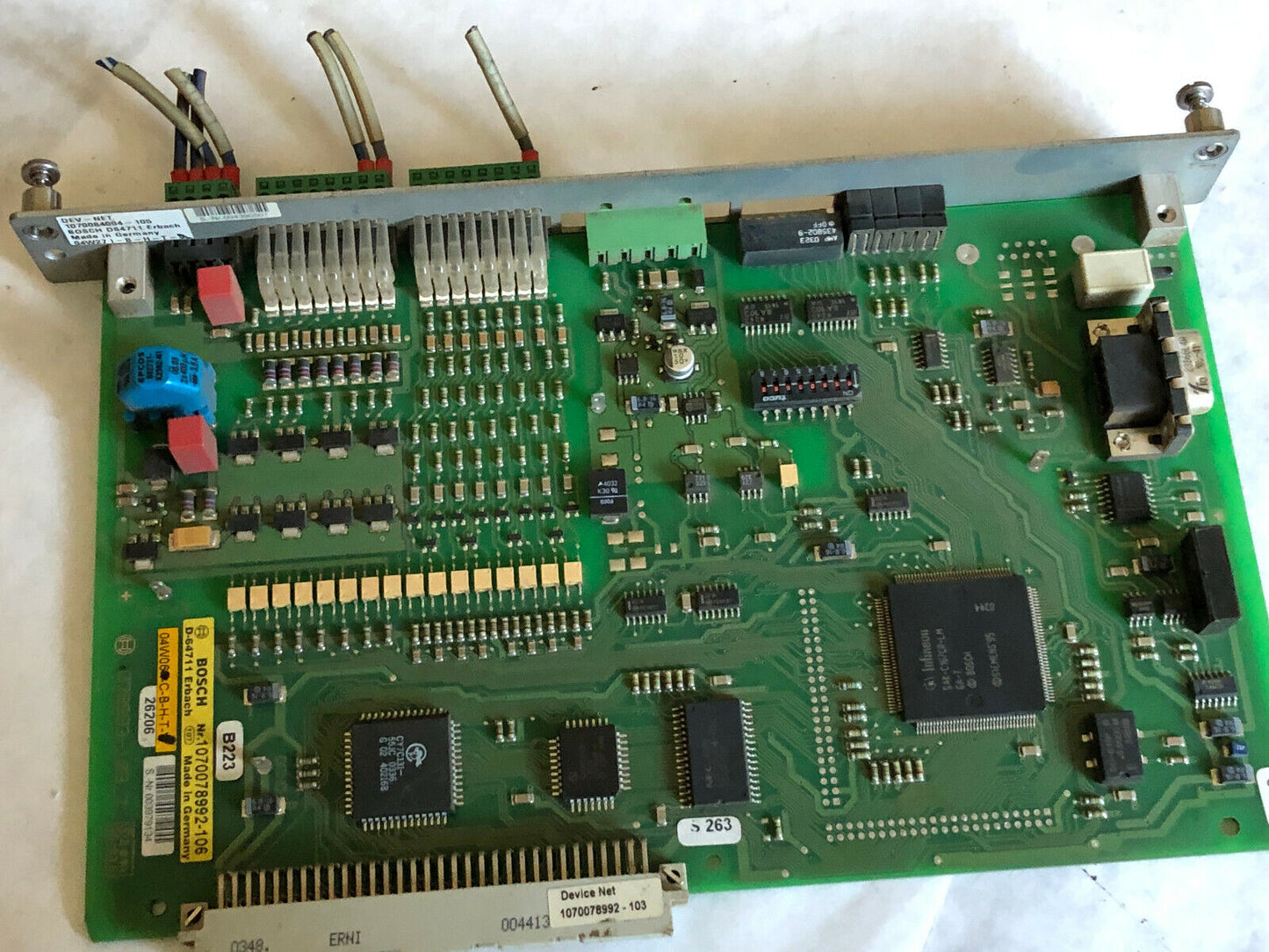 Bosch 1070078992-106,Rexroth 1070084004-105,078993-103 7,Dev-Net,D64711,04W06,Eb
