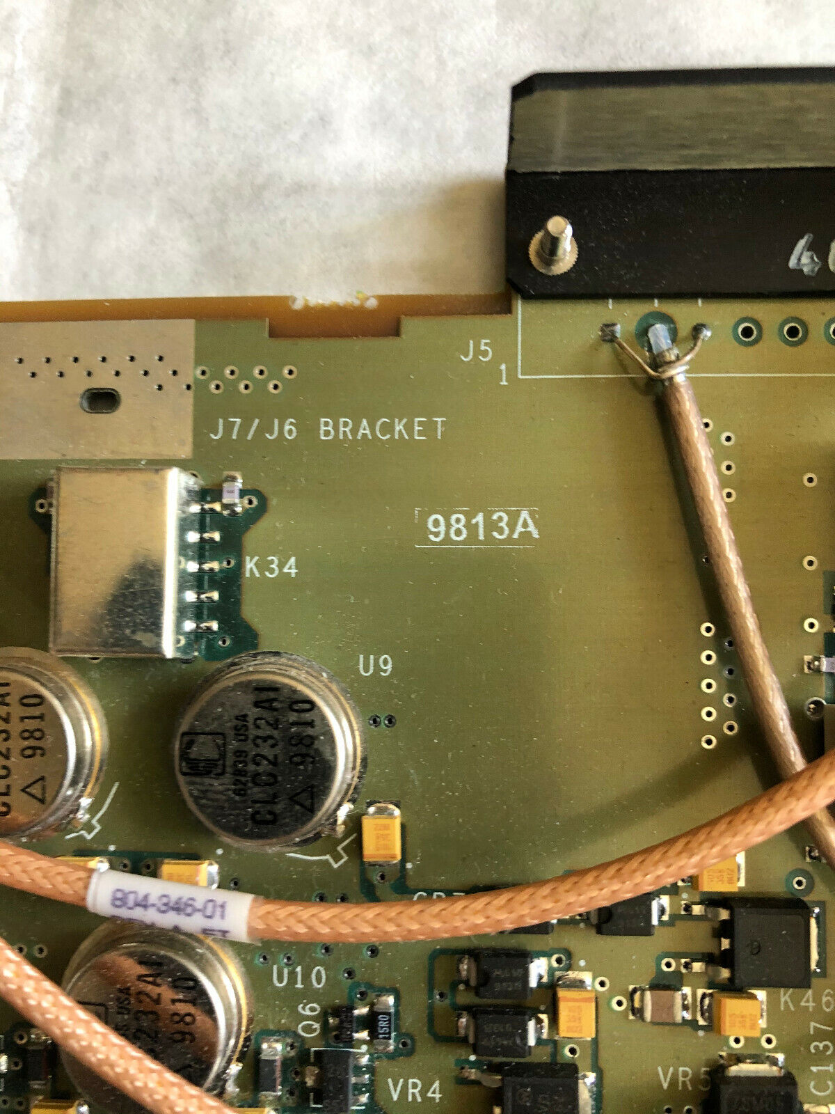 New Teradyne 871-324-12C,9813A,949-672-50/B,J7/J6 Bracket Computer Board,Eb