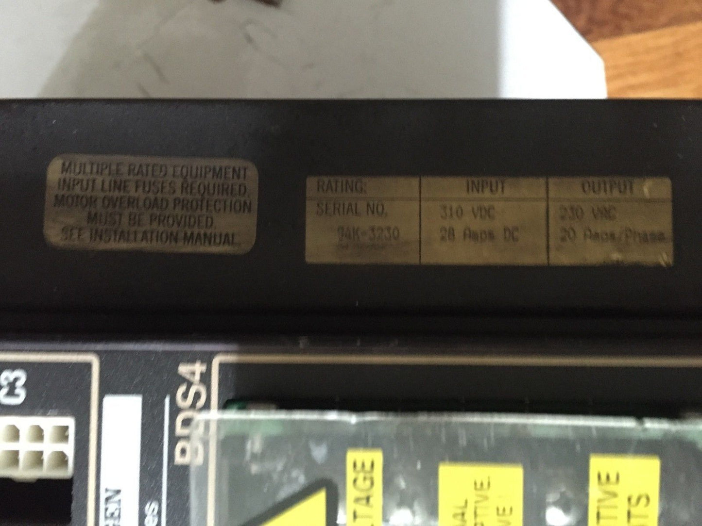 Kollmorger Bds4a-220J-0001-404D21p,Bds4,Industrial Drives,Servo Drive,Df