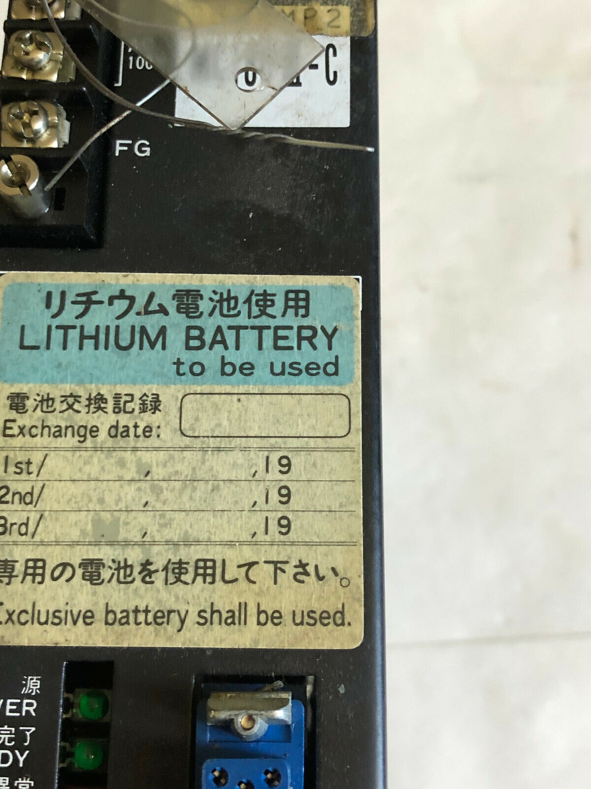 Toyoda Mc180iii-C Cnc Servo Controller Ac 100V, R-Work 250Amp2,Ch
