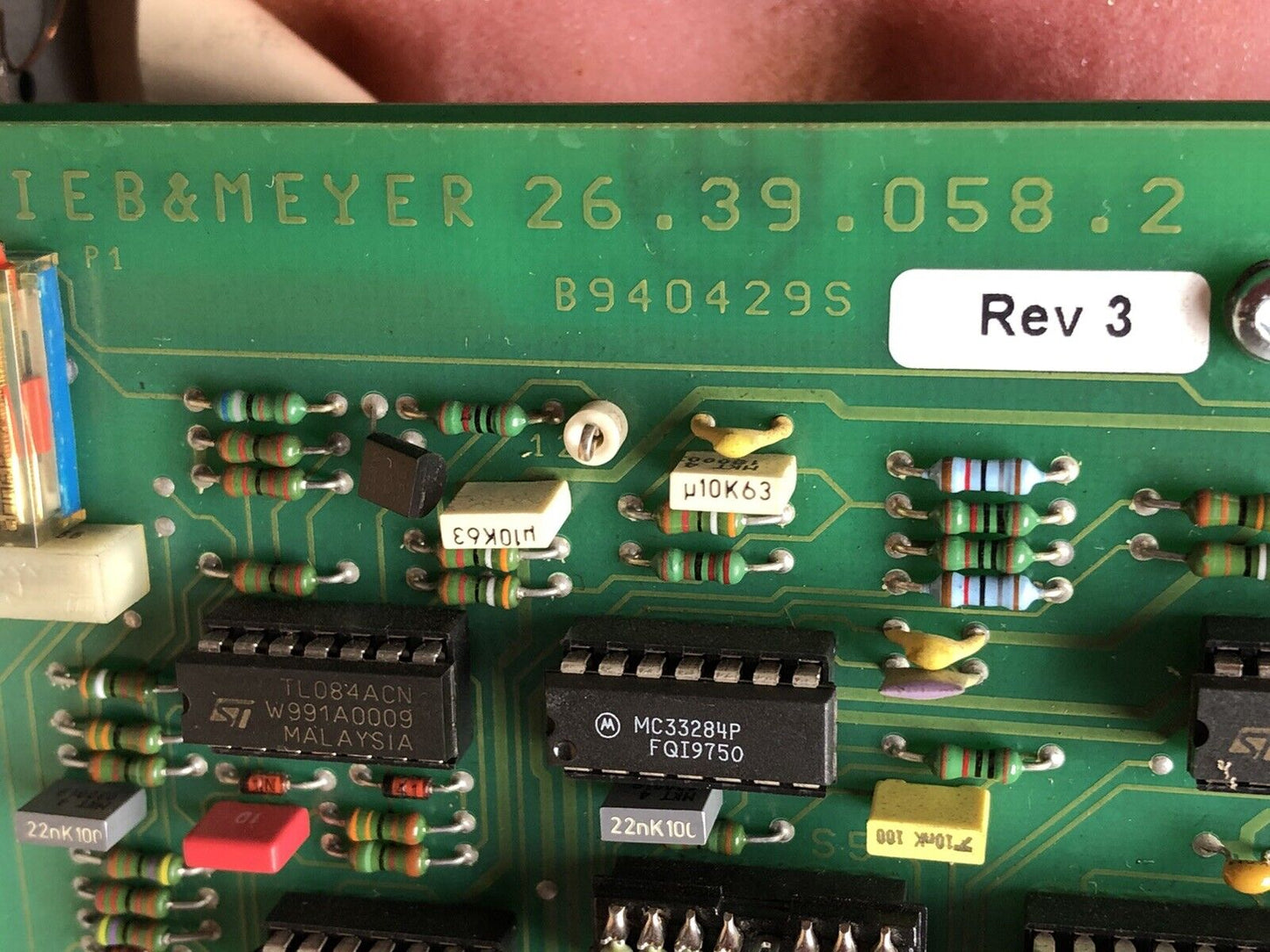 Sieb & Meyer 26.39.058.2 Ac R-Servo 5.1 Resolver/Module B940429s Rev3,Db