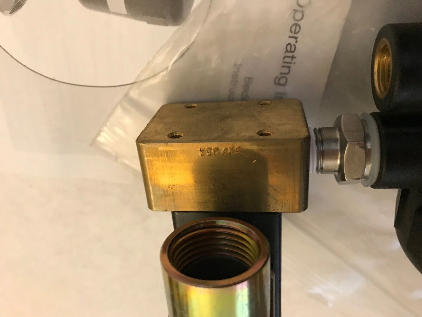 3/4" Burkert Us50e30s Eat Angel Pilot Valve 2000 B 3/4 Bz 450259 0311 C 5/64 Fpm