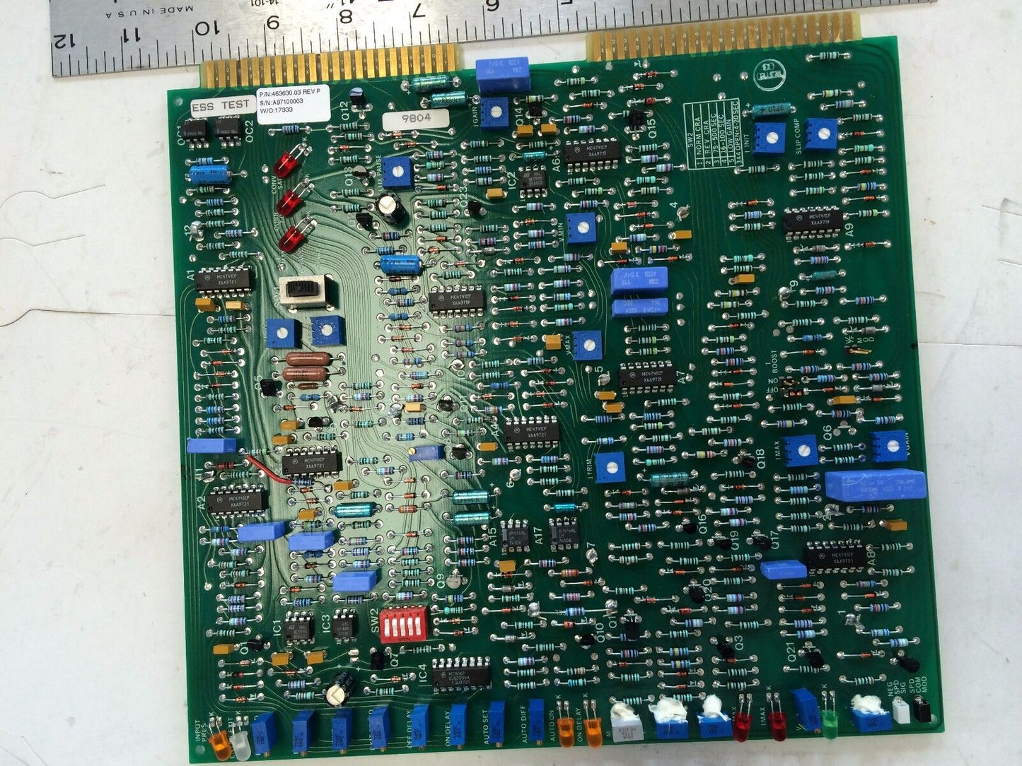 New Robicon 463630.03 Rev.P ,471158B Regulator Board 463630.03T,Cu