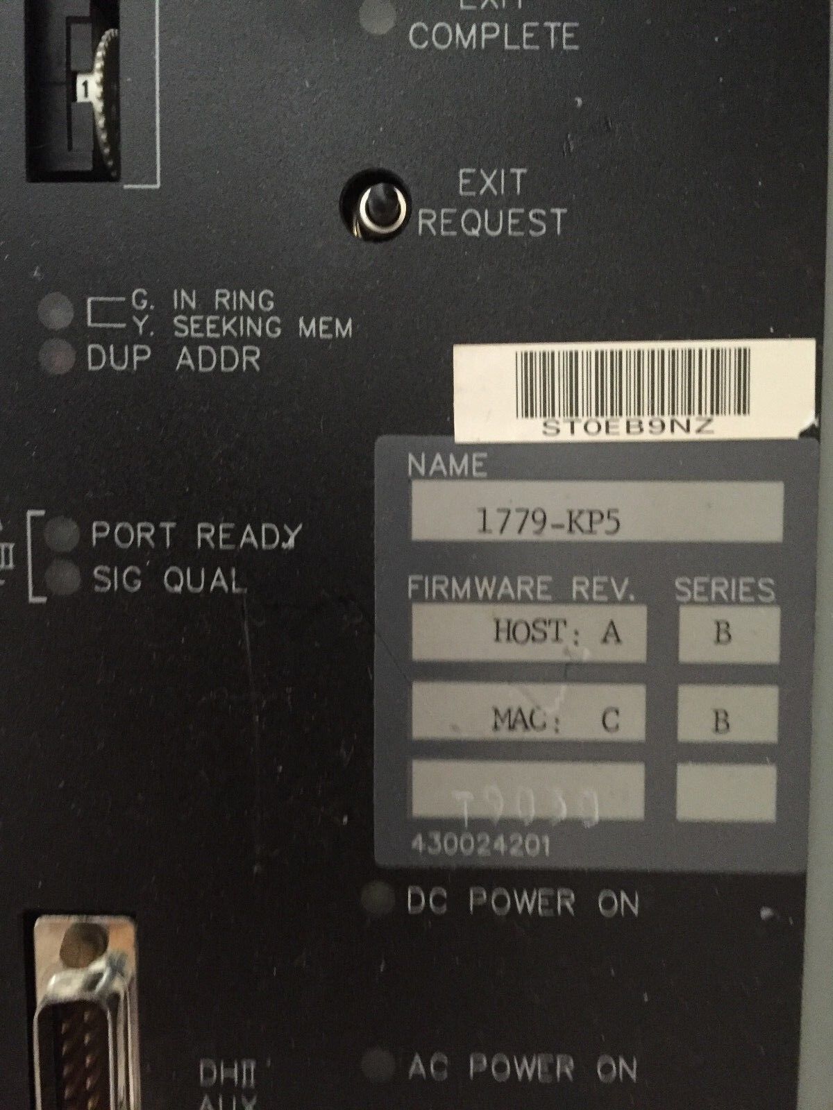 Allen Bradley 1779-Kp5,430024201,Data Highway Ii Plc-5 Interface,Fm