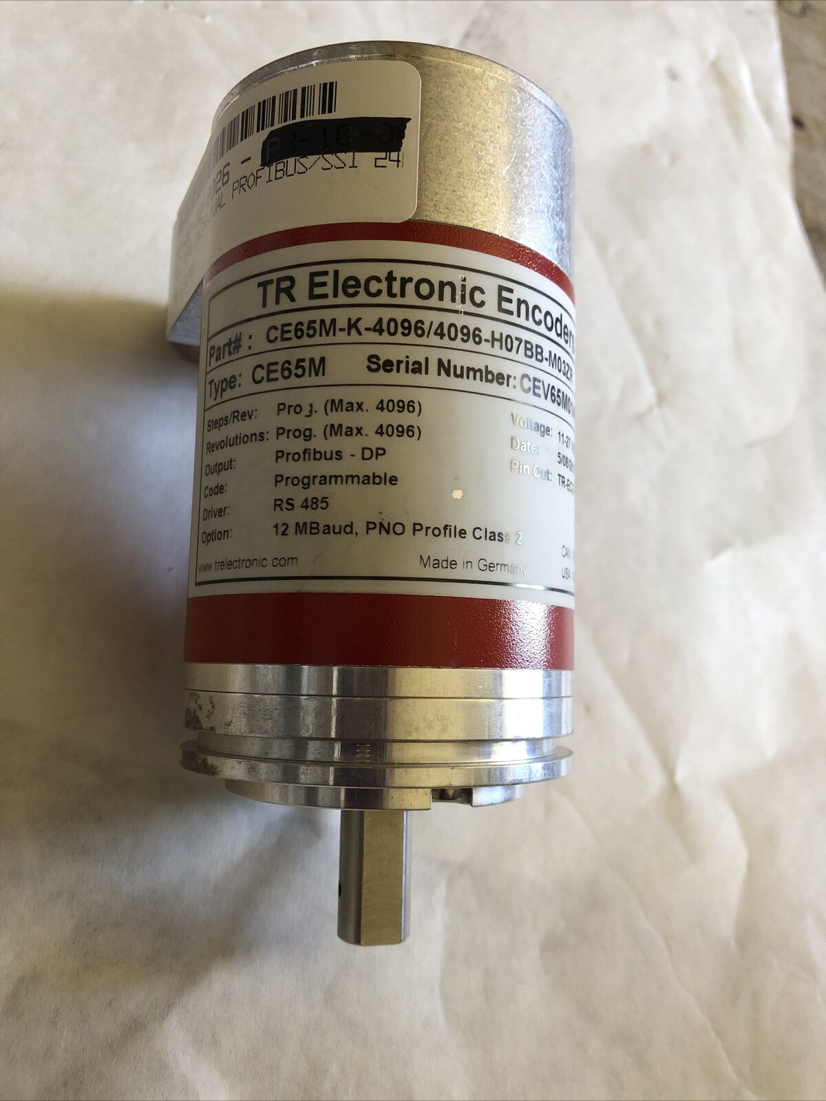 New Tr Electronic Ce65m-K-4096/4096-H07bb-M03zr,Tr Ce65m,Tr Encoders,Et